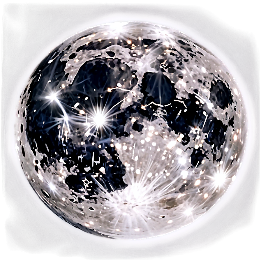 Full Moon Glowing Halo Png 86 PNG image