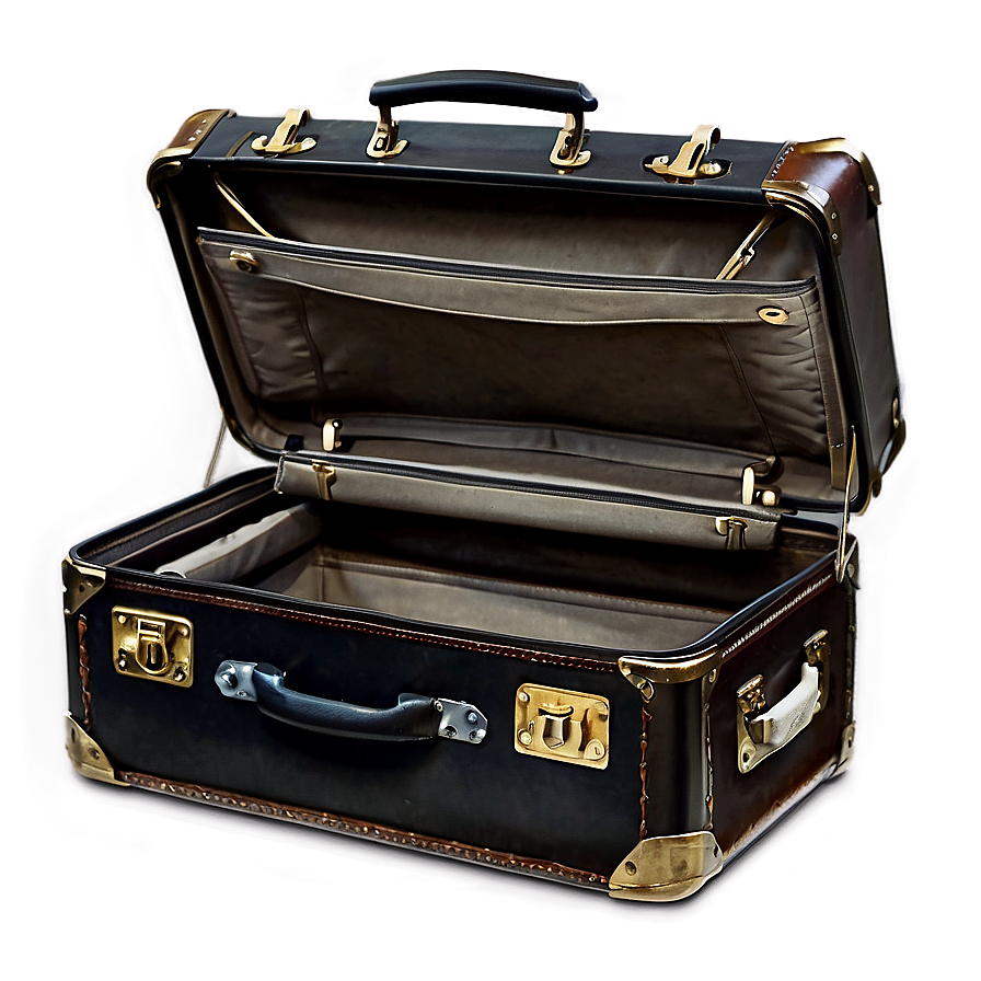 Full Open Suitcase Png Uqw30 PNG image