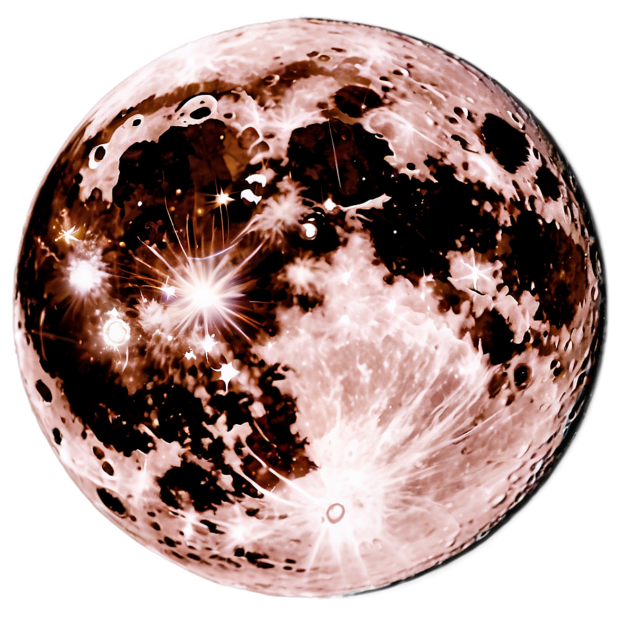 Full Pink Moon Clipart Png Hly PNG image