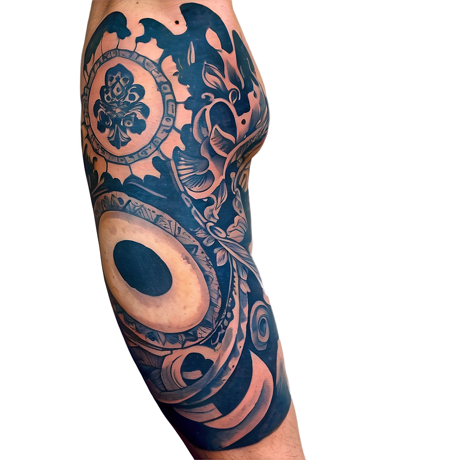 Full Tattoo Sleeve Design Png Xne PNG image