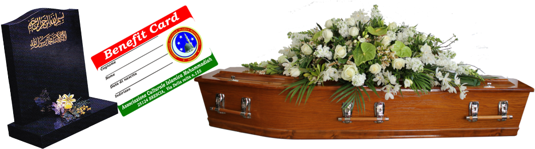 Funeral Items Collage PNG image