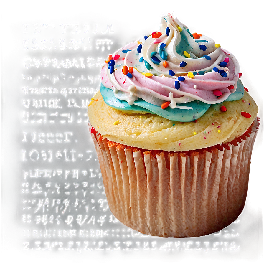 Funfetti Cupcakes Png Ibh42 PNG image