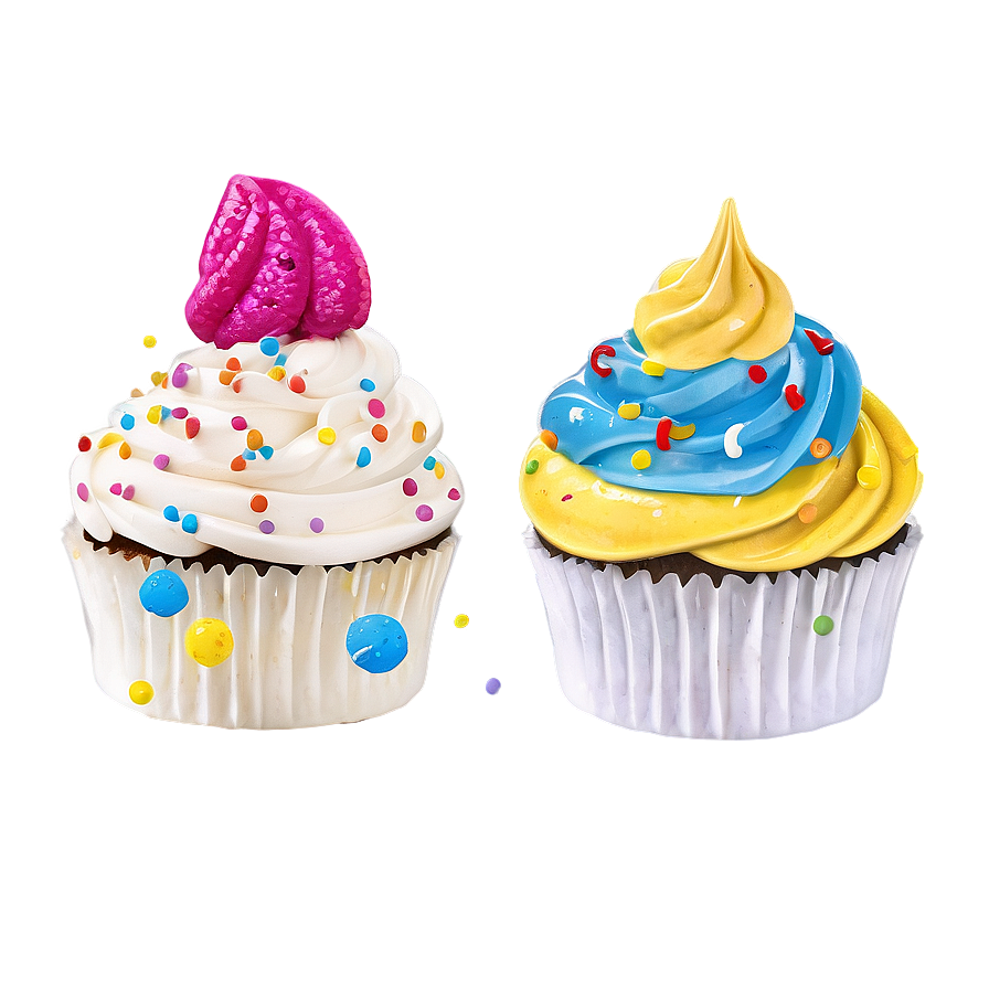 Funfetti Cupcakes Png Rel93 PNG image