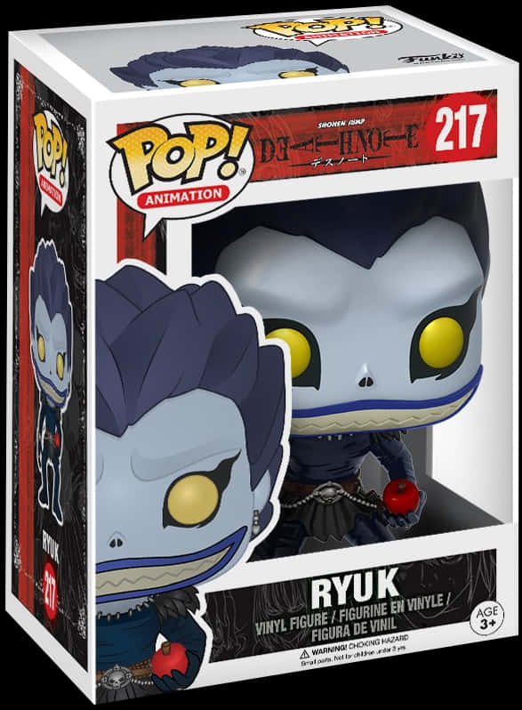 Funko Pop Animation Death Note Ryuk217 PNG image