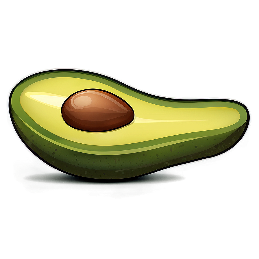 Funny Avocado Png Trv PNG image