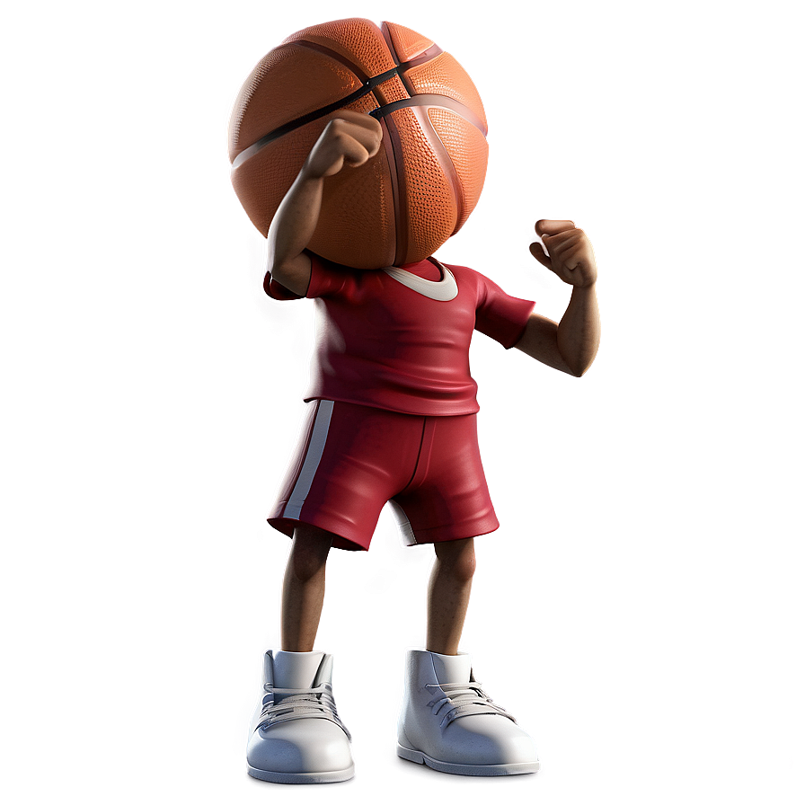 Funny Basketball Character Png Mhg32 PNG image