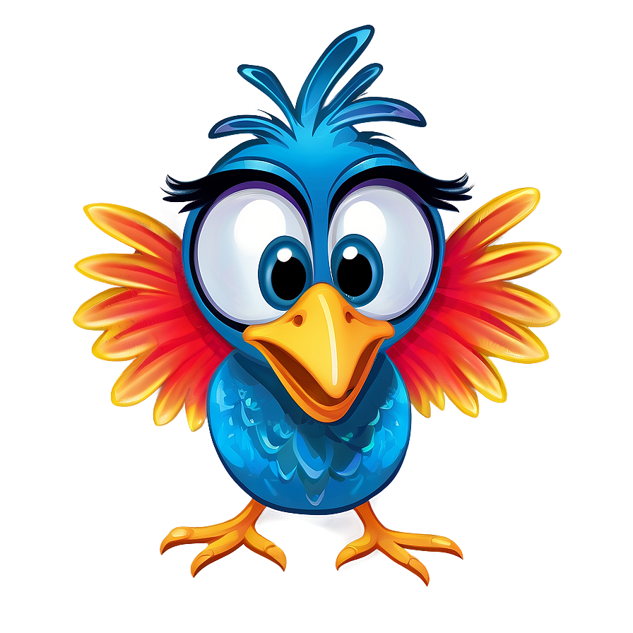 Funny Cartoon Bird Png Fus22 PNG image