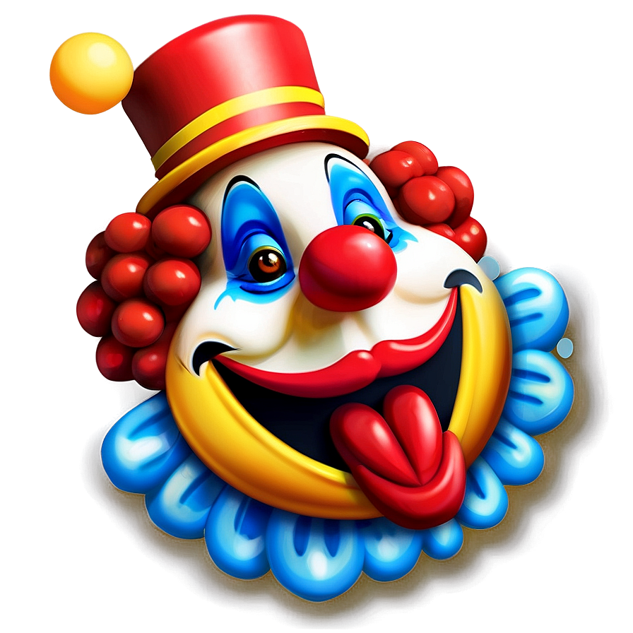 Funny Clown Emoji Png Pdr21 PNG image