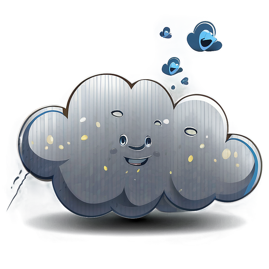 Funny Fart Cloud Illustration Png Dmd7 PNG image