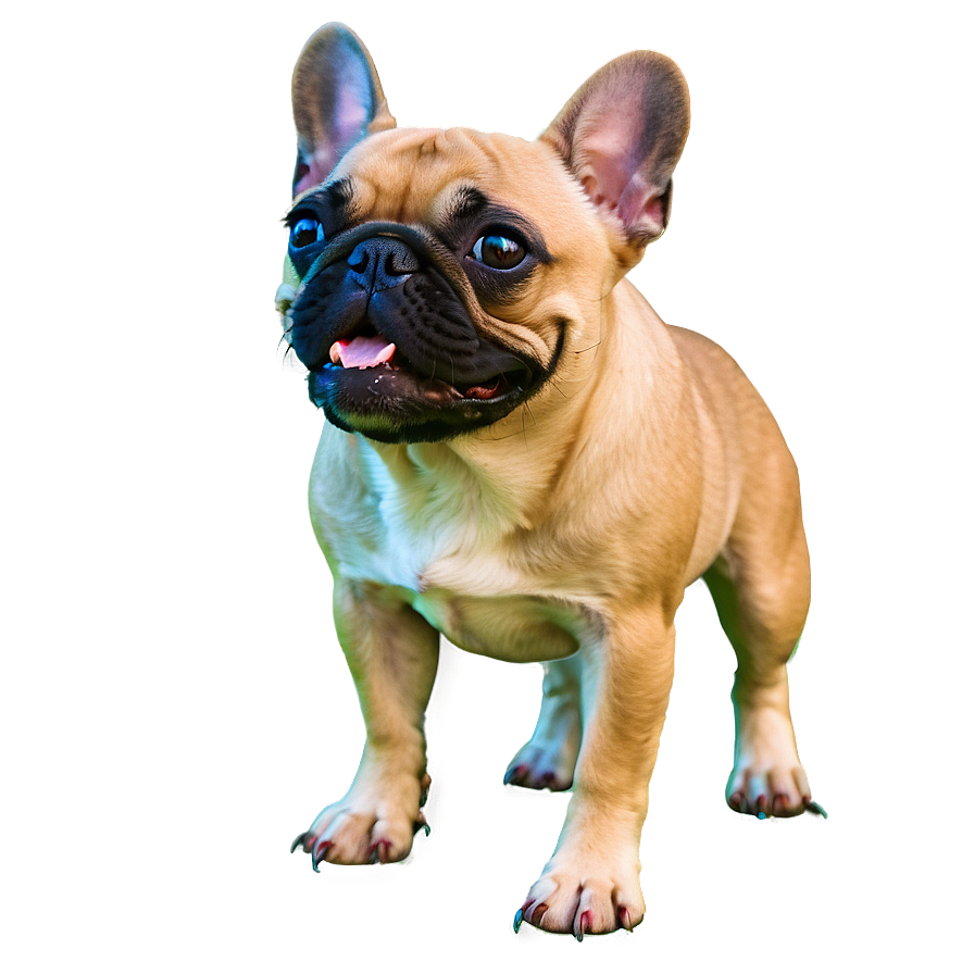 Funny French Bulldog Png Rei PNG image