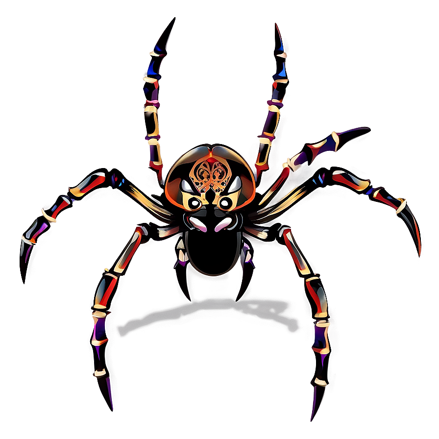 Funny Spider Illustration Png 06272024 PNG image