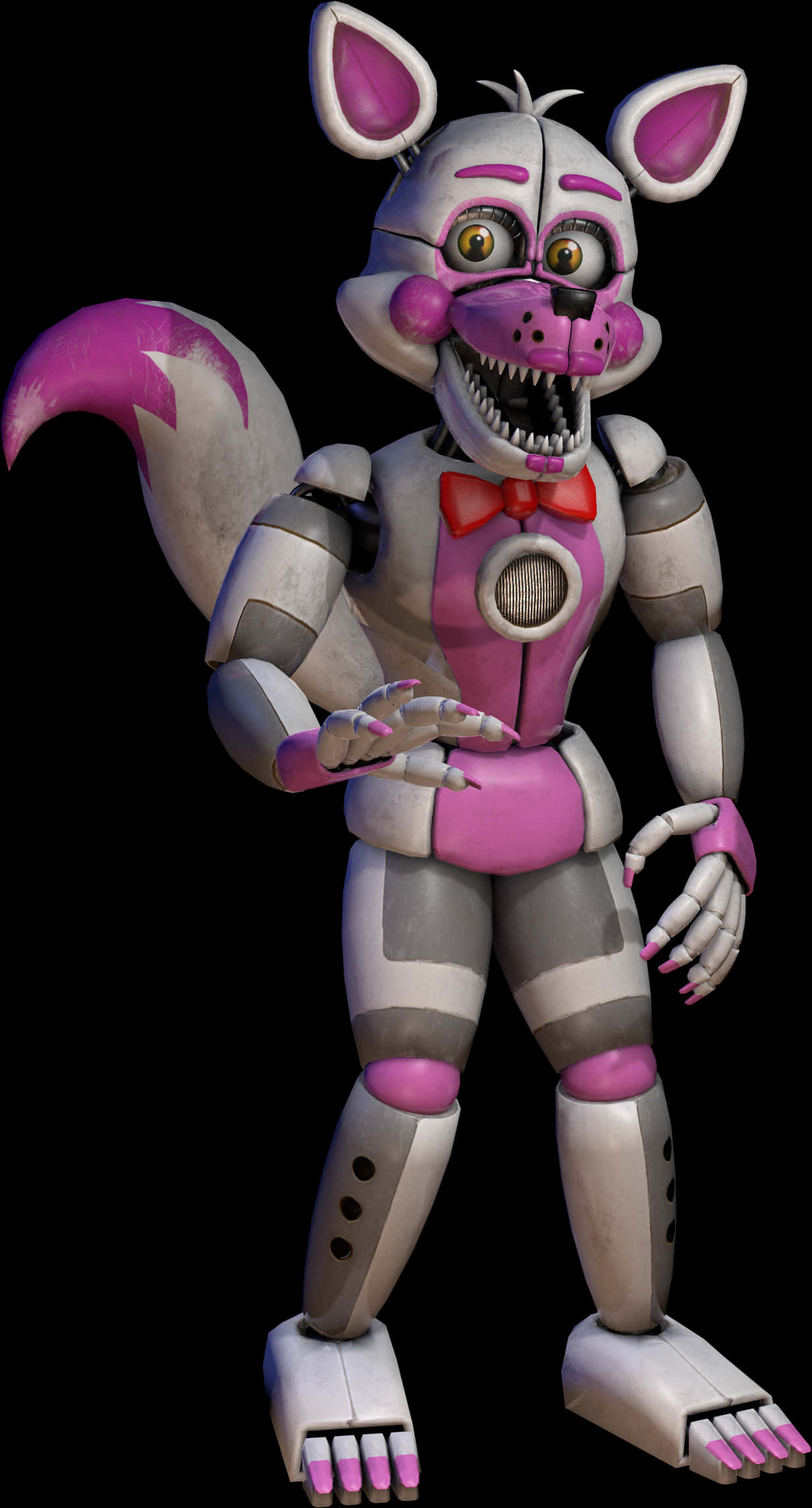 Funtime Foxy F N A F Character PNG image