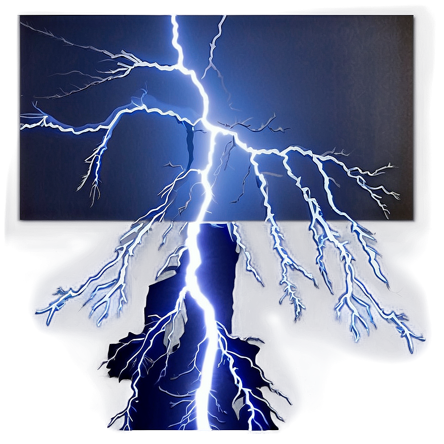 Furious Lightning Storm Png 57 PNG image