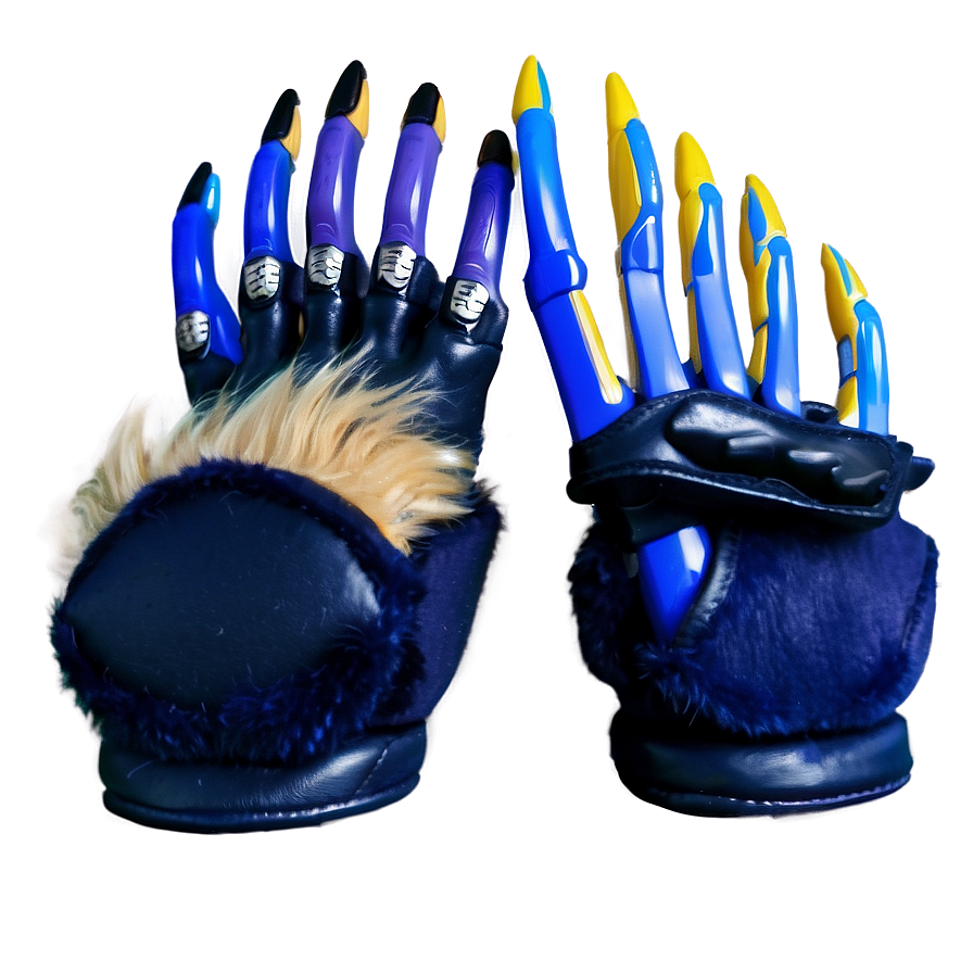 Furry Wolverine Claws Png 06212024 PNG image