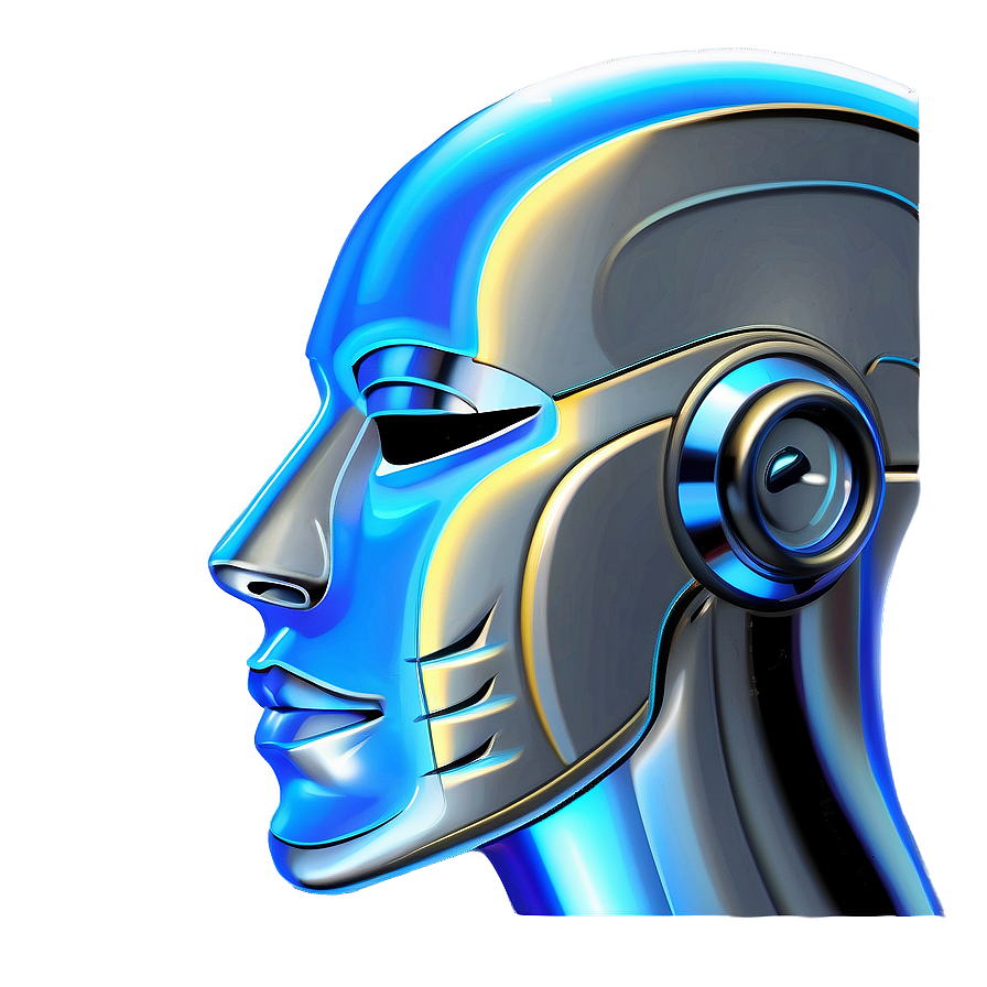 Futurist Robot Head Png Ygp88 PNG image