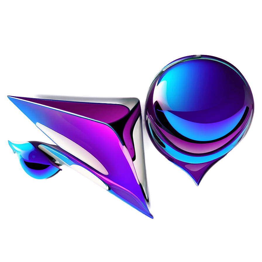 Futuristic Abstract Shapes Image Png 27 PNG image