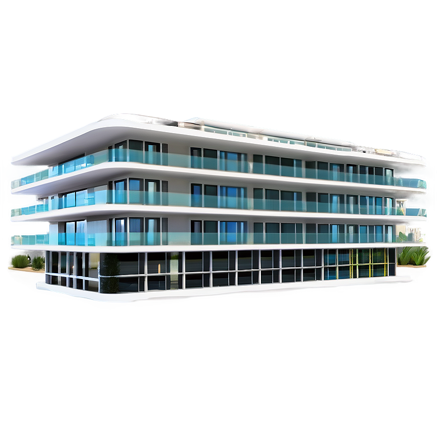 Futuristic Apartment Building Png Iae PNG image