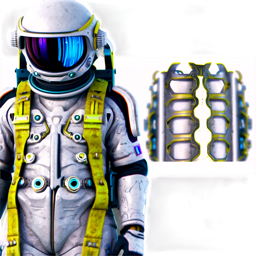 Futuristic Astronaut Gear Png 05212024 PNG image