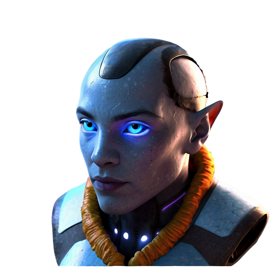 Futuristic Avatar Look Png 99 PNG image
