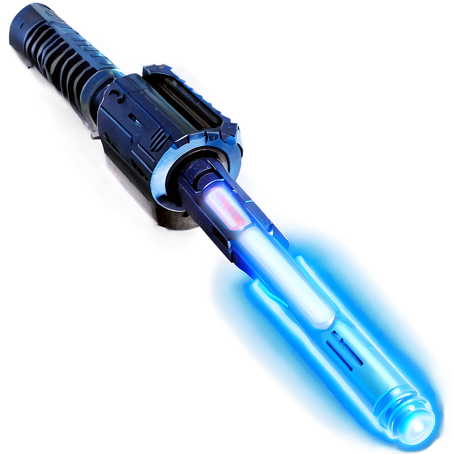 Futuristic Blue Lightsaber Png 4 PNG image