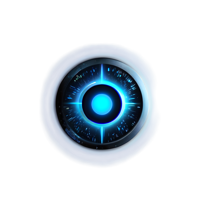 Futuristic Circle Glow Png 06262024 PNG image