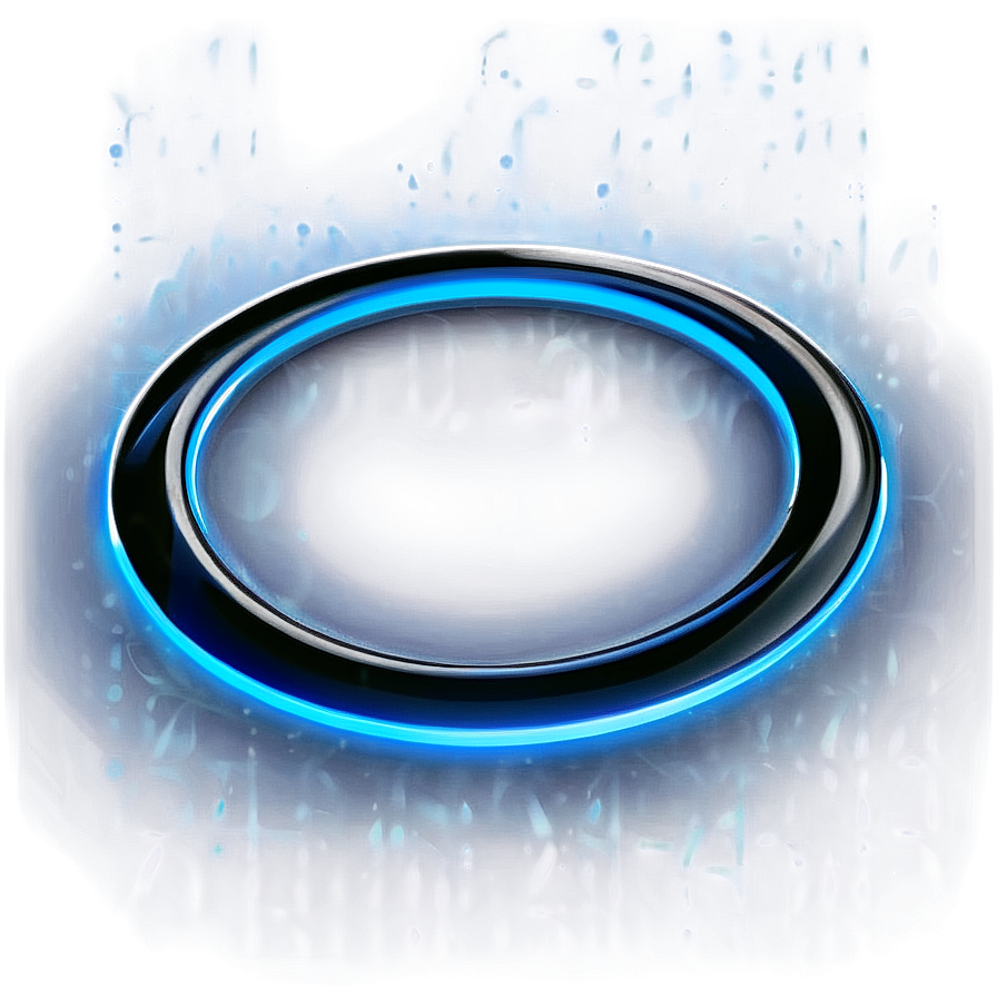 Futuristic Circle Glow Png 06262024 PNG image