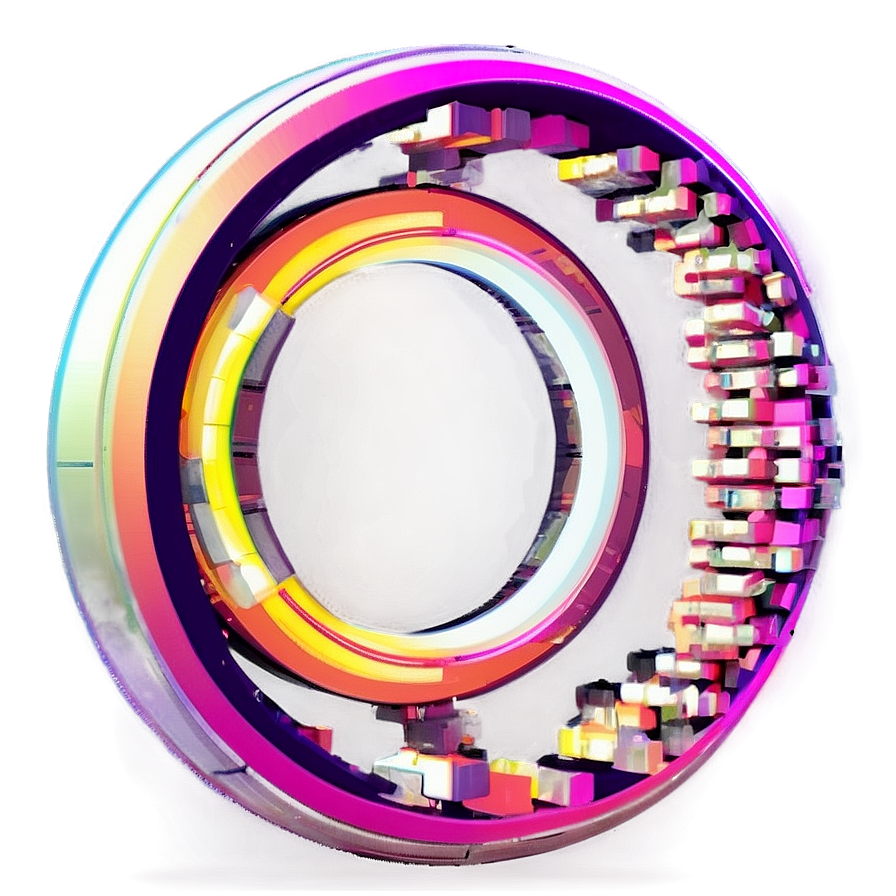 Futuristic Circle Graphic Png 18 PNG image