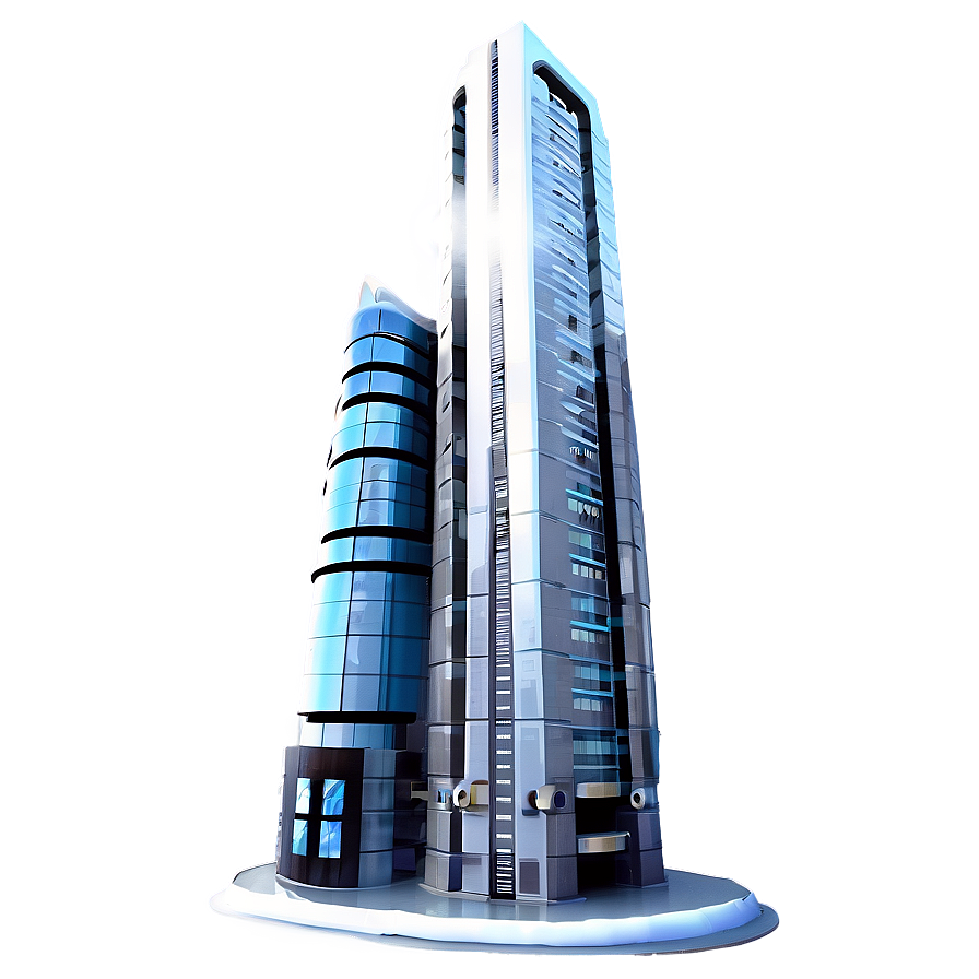 Futuristic City Building Png Ygt PNG image