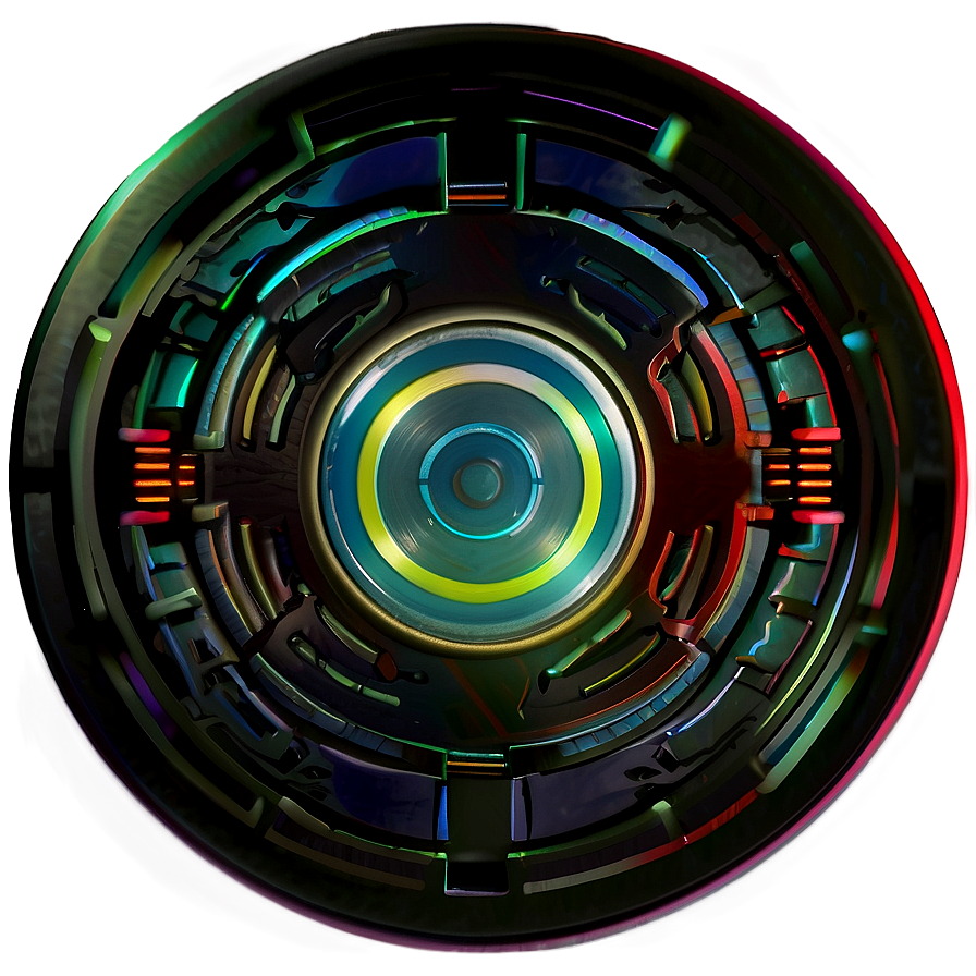 Futuristic Disc Png 06132024 PNG image