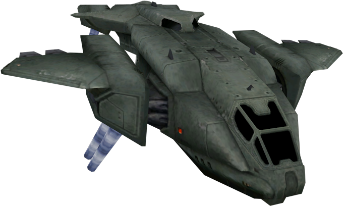 Futuristic Dropship Design PNG image