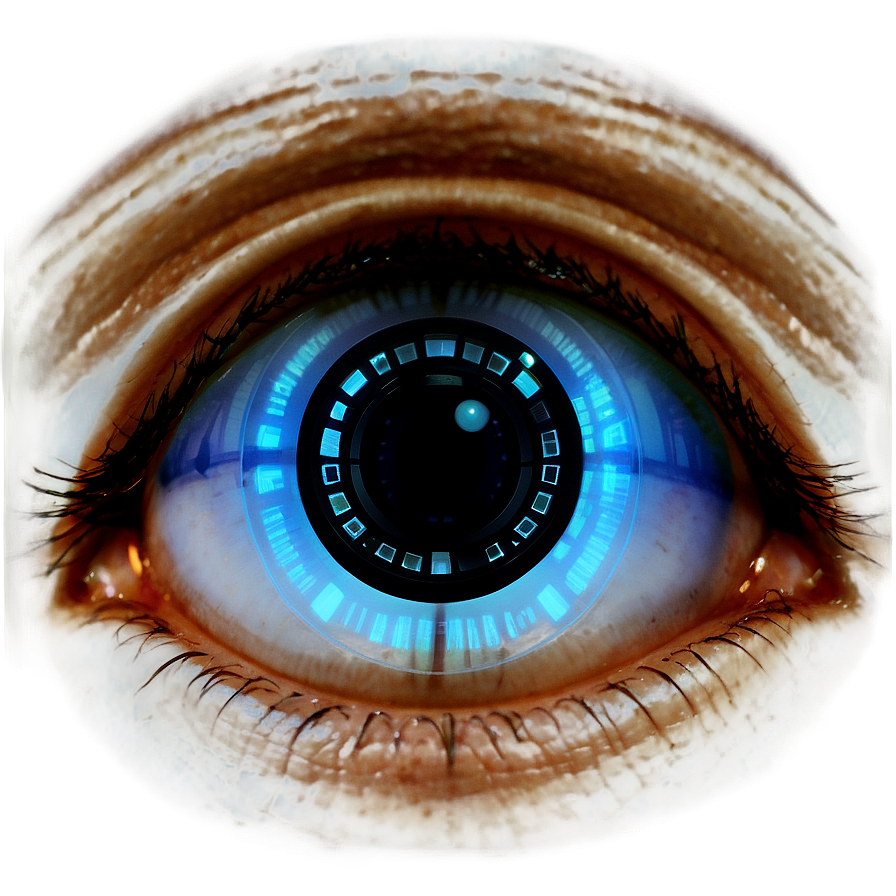 Futuristic Eye Scanner Png 80 PNG image