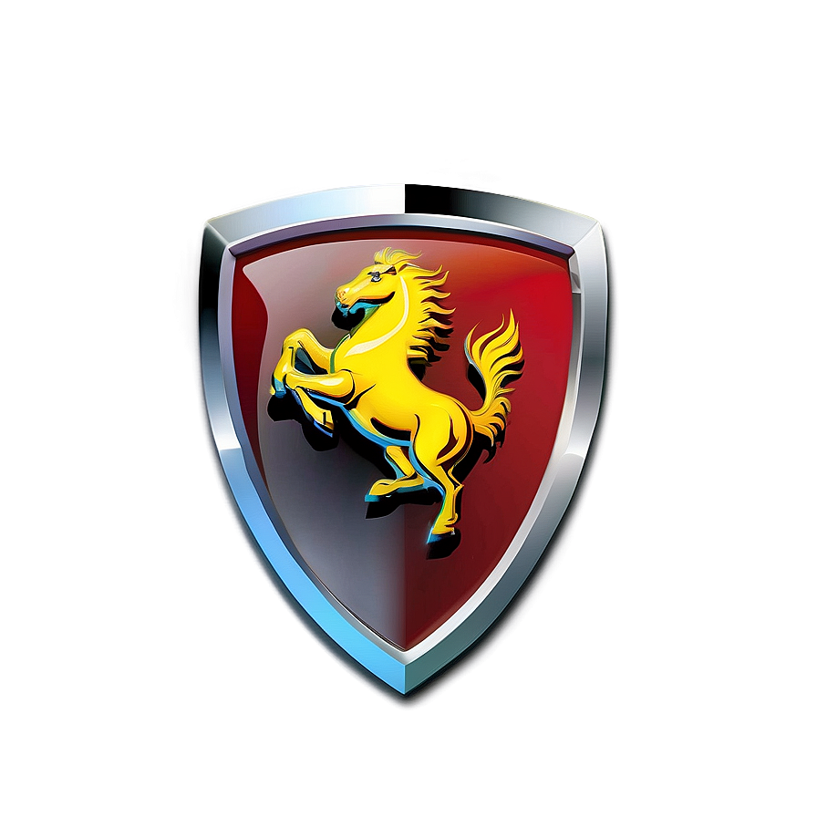 Futuristic Ferrari Logo Png 97 PNG image