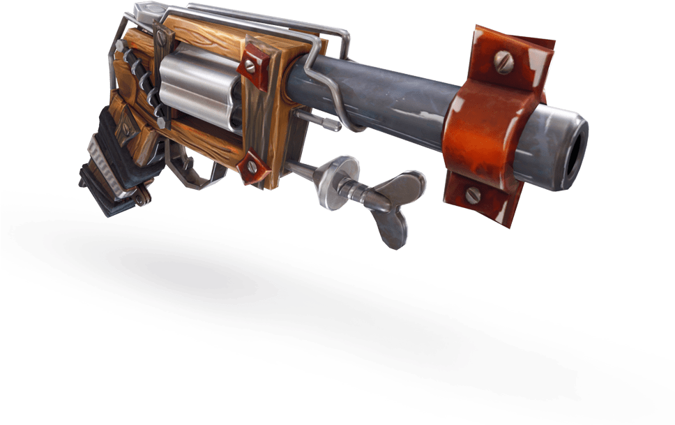 Futuristic Hand Cannon Concept PNG image