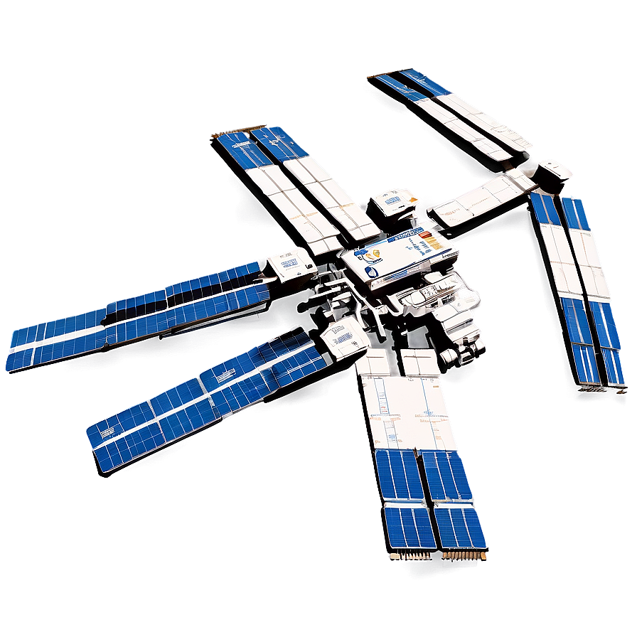 Futuristic Iss Concept Art Png Vkp27 PNG image