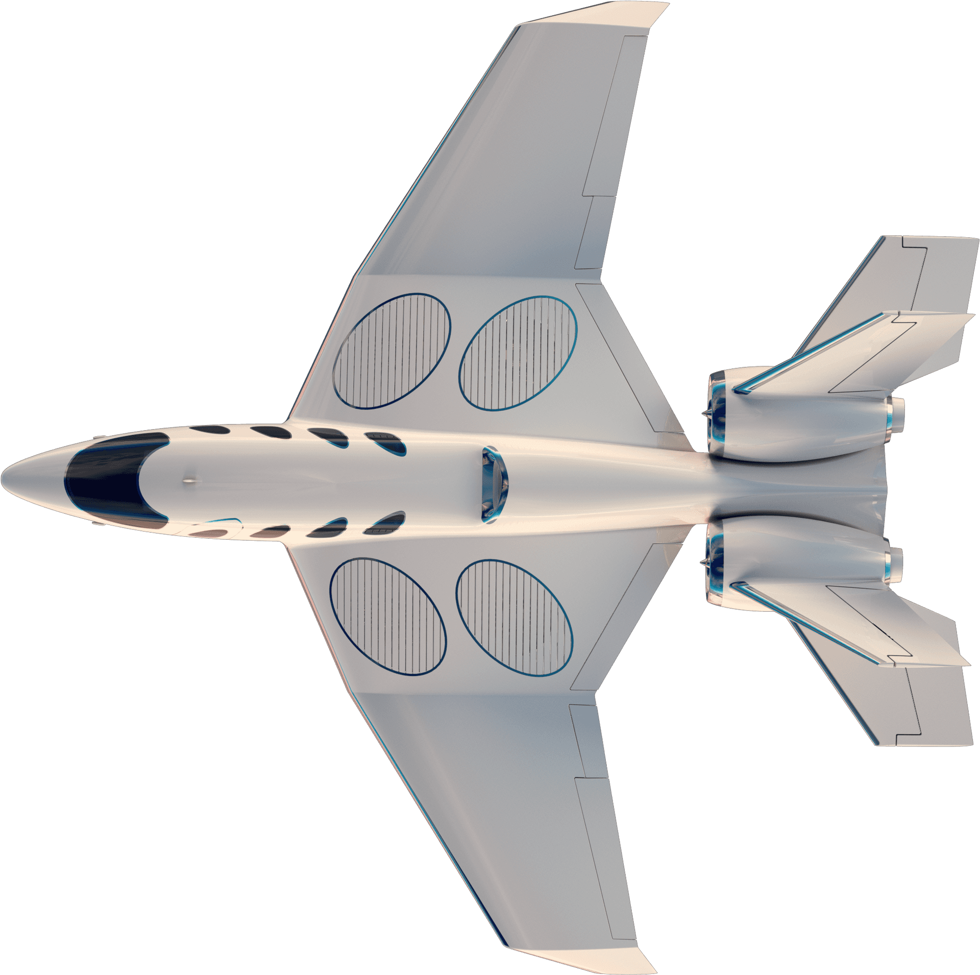 Futuristic Jet Fighter Concept PNG image