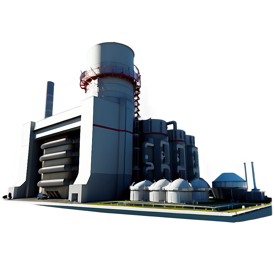 Futuristic Power Plant Png 28 PNG image