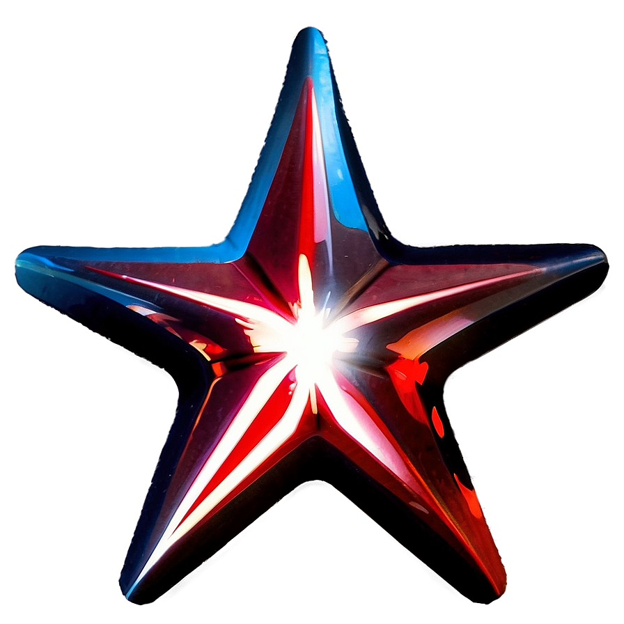 Futuristic Red Star Png 57 PNG image