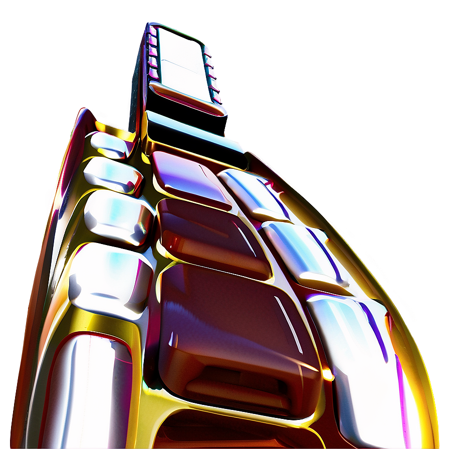 Futuristic Slot Machine Concept PNG image