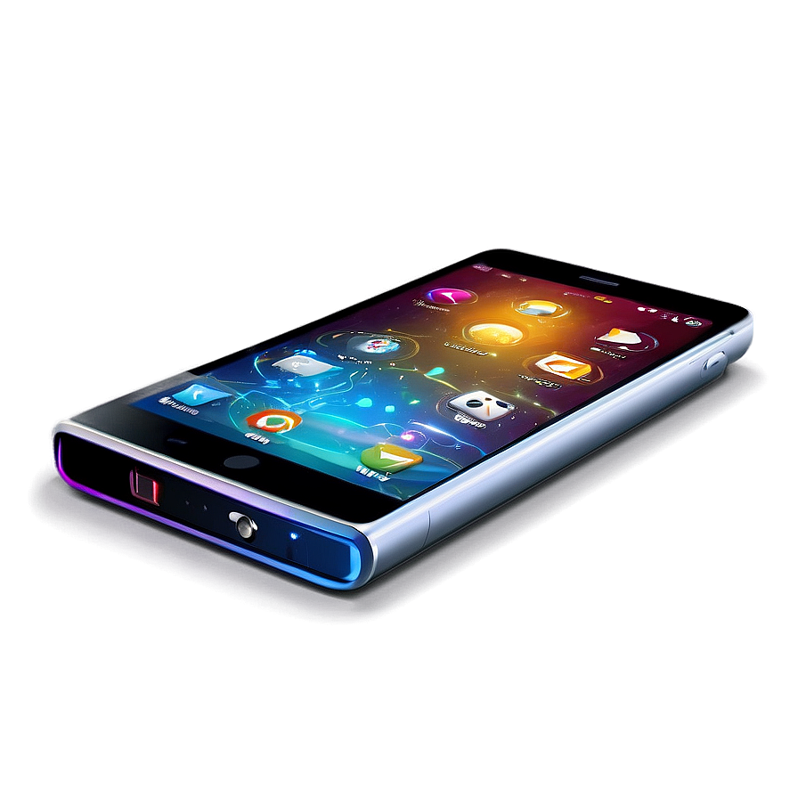 Futuristic Smartphone Concept Png Rba PNG image