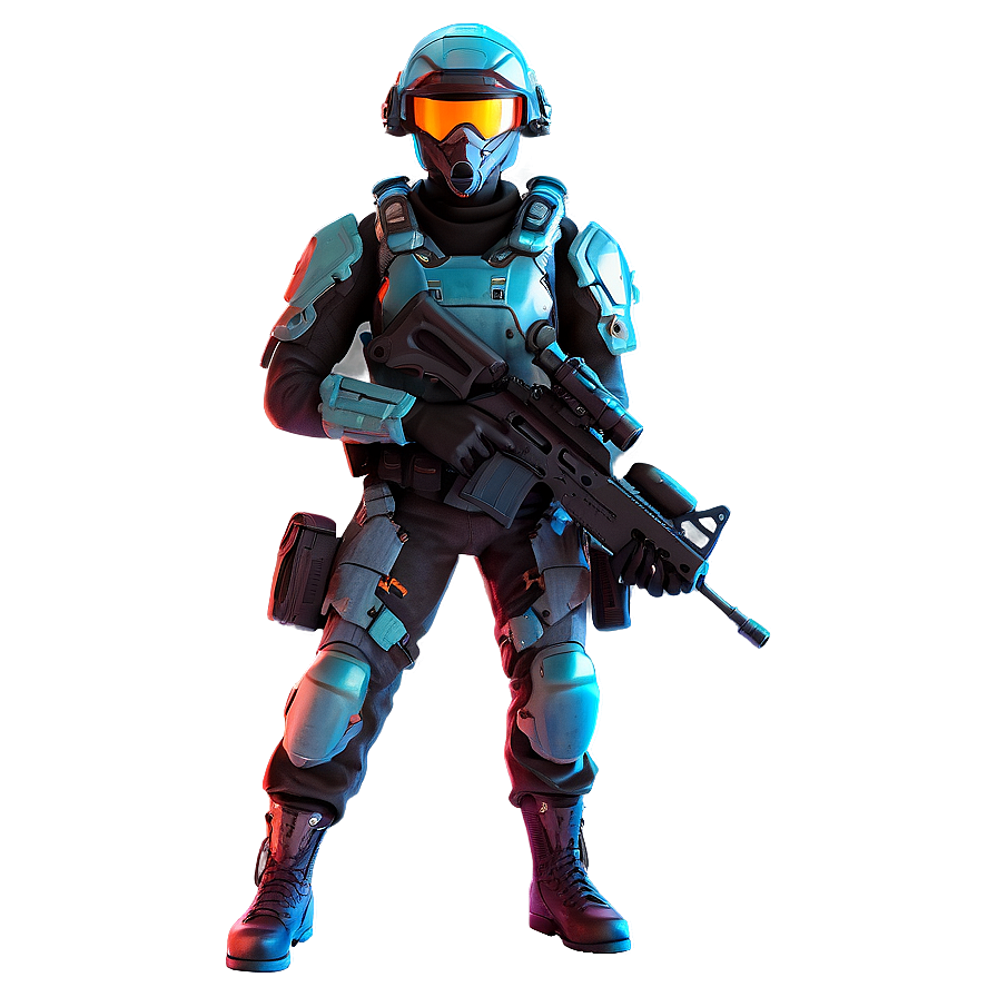 Futuristic Soldier Concept Png 27 PNG image