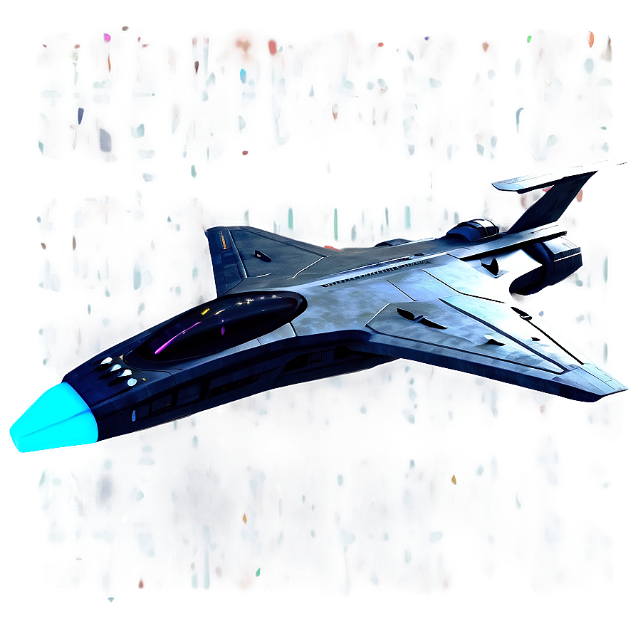 Futuristic Space Jet Png Frr50 PNG image