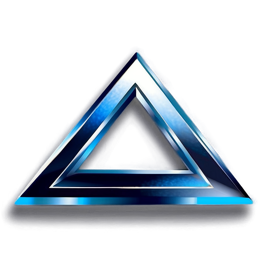 Futuristic Triangle Design Png 25 PNG image