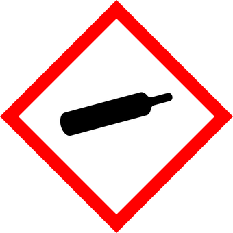 G H S Flammable Gas Symbol PNG image