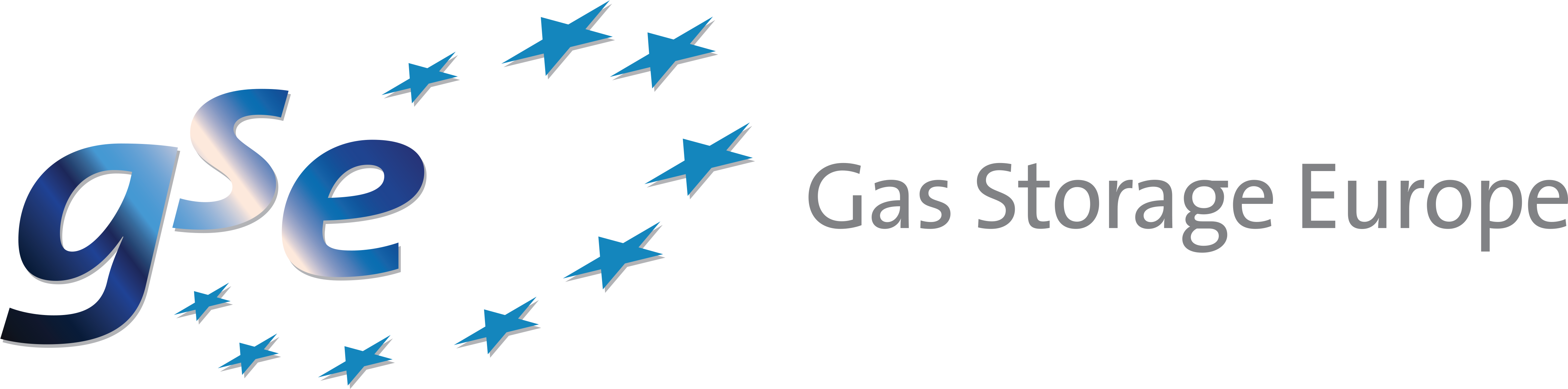 G S E Logowith Blue Stars PNG image
