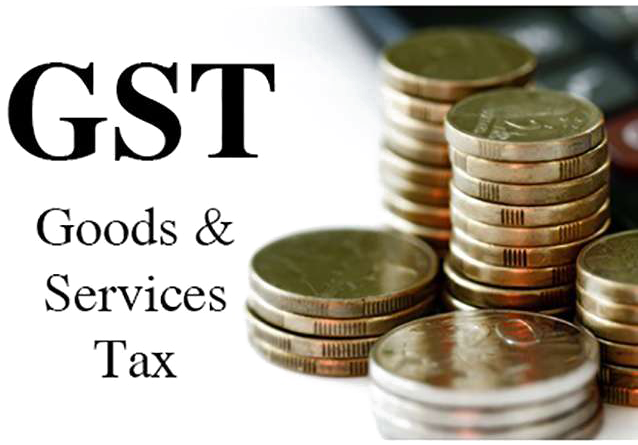 G S T Conceptand Coins Visual PNG image