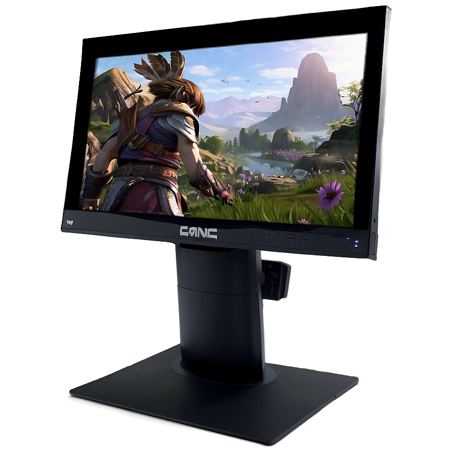 G-sync Gaming Monitor Png Pcr59 PNG image