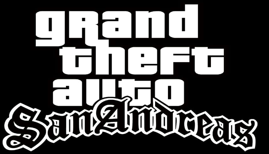 G T A San Andreas Logo PNG image