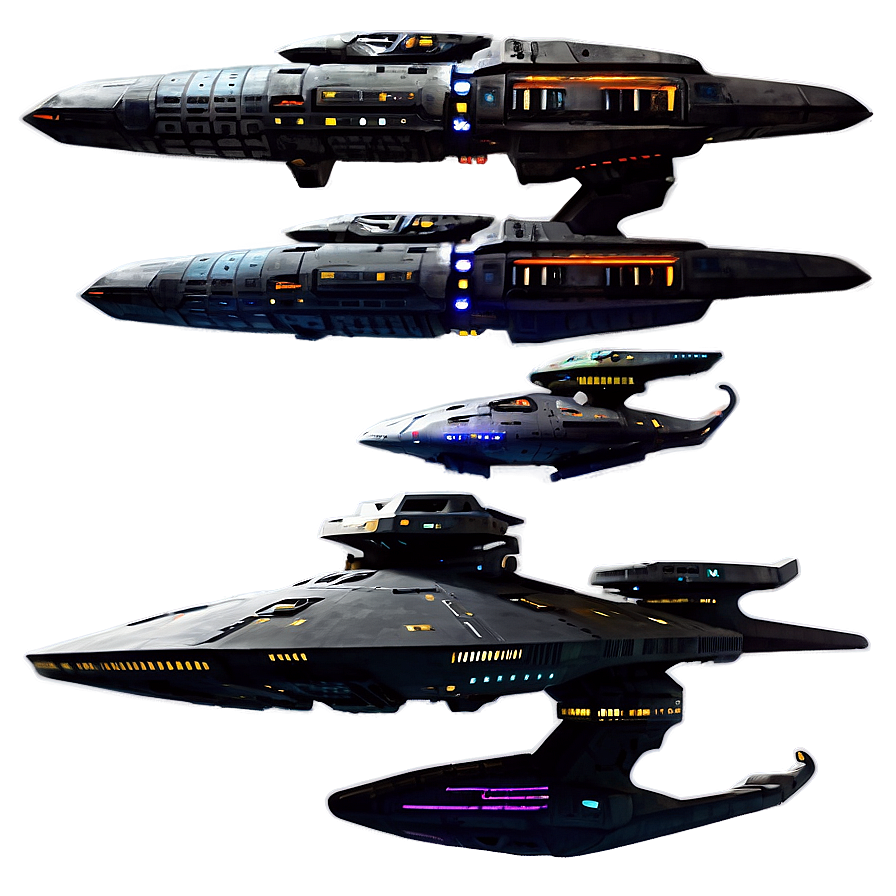 Galactic Alien Fleet Png Lqq58 PNG image