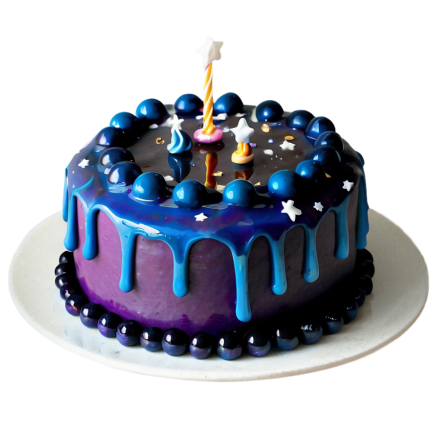 Galaxy Cake Png 05042024 PNG image