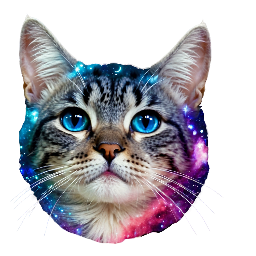 Galaxy Cat Filter Png Kng PNG image